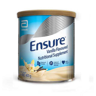 ENSURE MILK VANILLA ABBOTT 400GMS