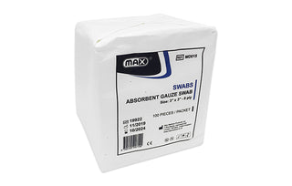 Max Gauze Swab 8Ply 3X3 100'S
