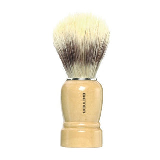 BETER 20015 SHAVING BRUSH WOOD HANDLE
