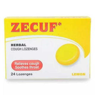 ZECUF LEMON LOZENGES 24'S