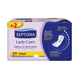 SEPTONA LADY CARE 8+2 GRATIS MAXI
