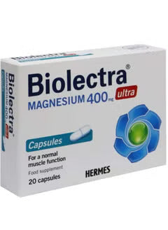 Biolectra Magnesium 400mg Capsules 20s