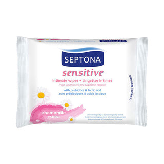 SEPTONA INTIMATE WIPES W/CHAM 15'S