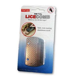 EZY CARE 67326 METAL LICE COMB