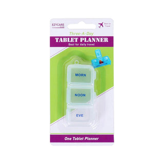 EZY CARE 17178 THREE A DAY TABLET PLANNER