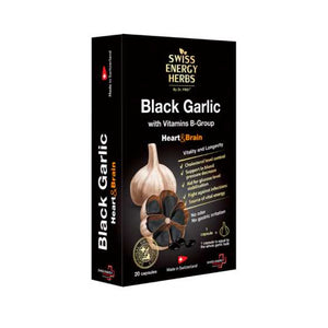Swiss Energy Black Garlic 20 Soft Gels