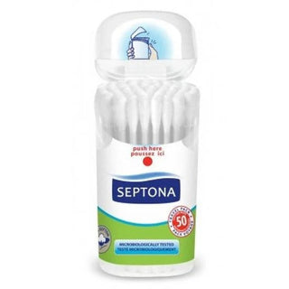 SEPTONA COTTON BUDS POP UP DRUM 50'S