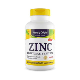 HEALTHY ORIGINS ZINC CHELATE 50MG 120'S