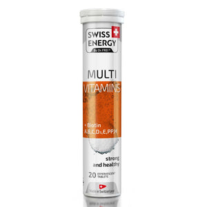 Swiss Energy Biotin + Multivitamins Tabs 20'S