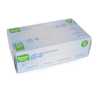 Smart Klean S Latex Gloves Pf 100'S