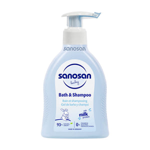 Sanosan Baby Bath & Shampoo 200ML (Dispenser)