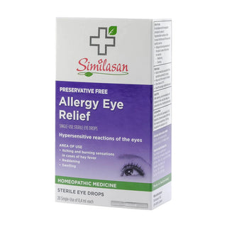 Similasan Allergy Eye Relief Single Dose 20'S
