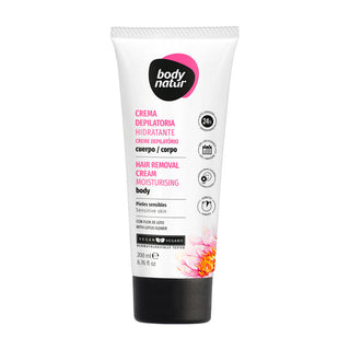 BODY NATUR HAIR REMOVAL CREAM W/LOTUS 200ML