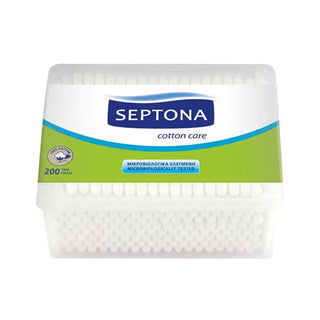 SEPTONA COTTON BUDS ROUND DRUM 200'S