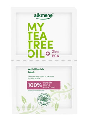 Alkmene Tea Tree Anti Blemish Mask 2X7ML