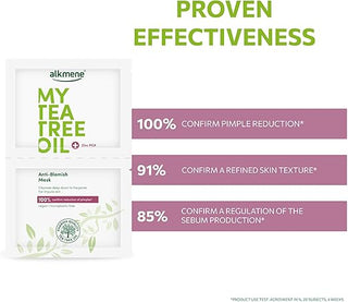 ALKMENE TEA TREE ANTI BLEMISH MASK 2X7ML