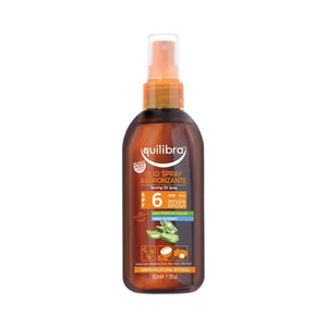Eq Aloe Sun Spf6 Tanning Oil Spray 150ml