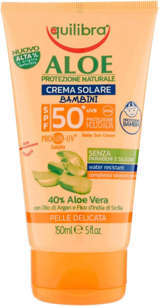 Eq Aloe Baby Sun Cream Spf50 150ml