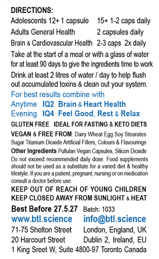 Biotech Life Iq3 Neuro Clean & Neuro Protect+ 30s