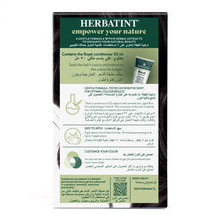 HERBATINT, PERMANENT HAIRCOLOR GEL, 4C, ASH CHESTNUT 135ML