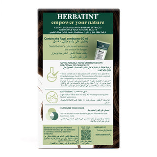 HERBATINT, PERMANENT HAIRCOLOR GEL, 4D, GOLDEN CHESTNUT 135ML