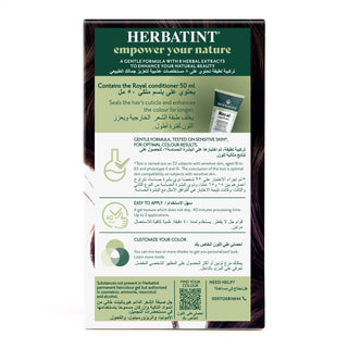 HERBATINT PERMANENT H/C GEL, 4M, MAHOGANY CHESTNUT 135ML