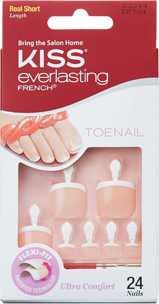KISS EFT01 EVERLASTING FRENCH TOENAIL