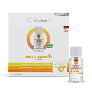 Vitabaum Multivitamin MAX D3 30 Vials