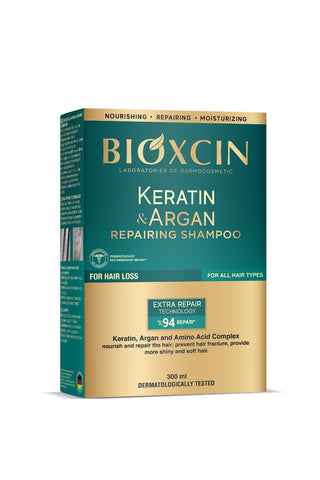 BIOXCIN KERATIN & ARGAN SHAMPOO 300ML