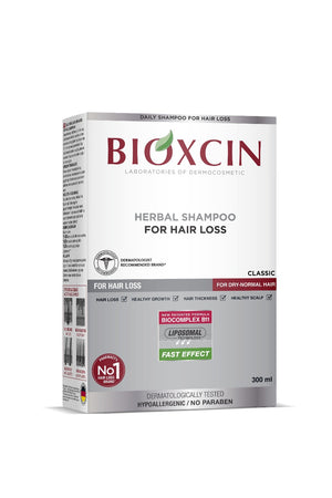 Bioxcin Shampoo For Hair Loss Dry Normal 300ML